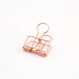 8 Colors 3 Sizes Ins Colors Gold Sliver Rose Green Purple Binder metal Clips Large Medium Small Office Study Binder Clips