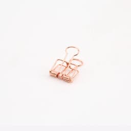 8 Colors 3 Sizes Ins Colors Gold Sliver Rose Green Purple Binder metal Clips Large Medium Small Office Study Binder Clips