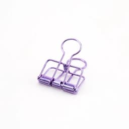 8 Colors 3 Sizes Ins Colors Gold Sliver Rose Green Purple Binder metal Clips Large Medium Small Office Study Binder Clips