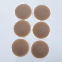 Round Shape Reusable Silicone Nipple Covers Invisible Seamless Breast Petals No Show Full Coverage Nip Pasties Sticky Bra