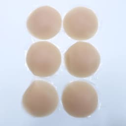 Round Shape Reusable Silicone Nipple Covers Invisible Seamless Breast Petals No Show Full Coverage Nip Pasties Sticky Bra