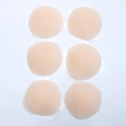 Round Shape Reusable Silicone Nipple Covers Invisible Seamless Breast Petals No Show Full Coverage Nip Pasties Sticky Bra