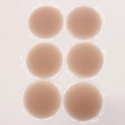 Round Shape Reusable Silicone Nipple Covers Invisible Seamless Breast Petals No Show Full Coverage Nip Pasties Sticky Bra