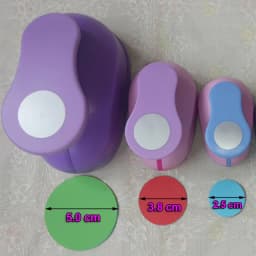 1pc 3" 2" 1.5" 1" Punch Circle Craft Puncher Scrapbooking EVA School Kawaii Paper Cutter дырокол מחורר צורות