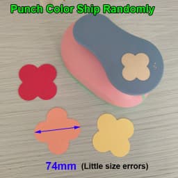 Four Flower Super Large Size Hole Punch Craft Scrapbooking Paper Puncher DIY Greeting Card Decoration Cutting Tool