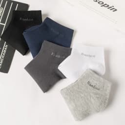 High Quality 10Pairs/Lot Men's Bamboo Fiber Socks Short Casual Breatheable Anti-Bacterial Man Ankle Socks New black busines