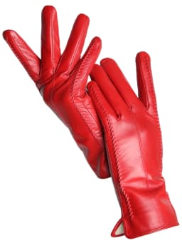 Women's Sheepskin Gloves Winter Warm Plus Velvet Short Thin Touch Screen Driving Color Women's Leather Gloves Good Quality -2226