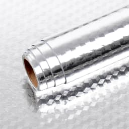 Metal Style Wallpaper Decorative Peel and Stick Film Brushed Silver/Gold Contact Paper PVC Waterproof House Appliance DIY Decal