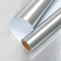 Metal Style Wallpaper Decorative Peel and Stick Film Brushed Silver/Gold Contact Paper PVC Waterproof House Appliance DIY Decal