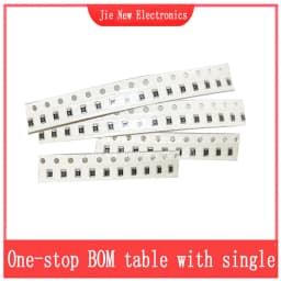 100PCS 0805 1% 0R-10M 1R 4.7R 8.2R 10R 100R 560R 1K 5K6 10K 47K 100K 220K 820K 1M 2M2 3M3 4M7 9.1M 1/8W