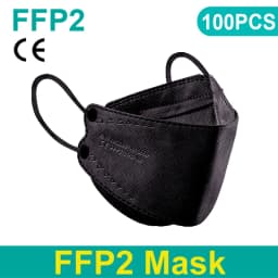 FPP2 CE Protective Mask Anti Dust Mask Mouth Mascarillas 4 Layers Mask FFP2 Face Mask KN95 Facial Masks Filter Mask Respirator