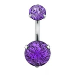 1PC Steel Belly Button Rings Crystal Piercing Navel Heart Style Navel Piercing Earring Belly Piercing Sexy Body Jewelry Ombligo