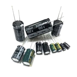 100v Aluminum Electrolytic Capacitors 10uf 22uf 33uf 47uf 68uf 100uf 220uf 330uf 470uf 680uf 1000uf 2200uf 100wv 100vdc