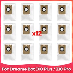 Fit For ( Dreame Bot D10 Plus / RLS3D / Z10 Pro / L10 Plus ) Accessories Main Side Brush Filter Mop Dust Bag Parts Replacement