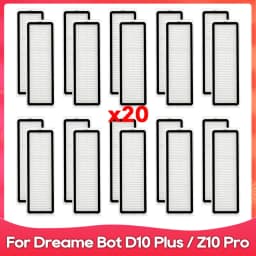 Fit For ( Dreame Bot D10 Plus / RLS3D / Z10 Pro / L10 Plus ) Accessories Main Side Brush Filter Mop Dust Bag Parts Replacement