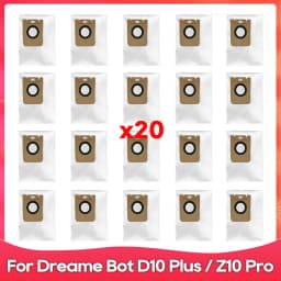 Fit For ( Dreame Bot D10 Plus / RLS3D / Z10 Pro / L10 Plus ) Accessories Main Side Brush Filter Mop Dust Bag Parts Replacement