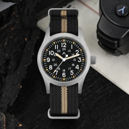 Militado ML05B Vintage Watch Miyota 2035 Movement Domed Sapphire Crystal With High Clear AR Coating Luminous 38mm Watches