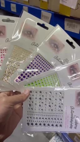Stickers On The Face Rhinestone DIY Eyes Face Self Adhesive Temporary Tattoo For Makeup Party Festival Face Jewels Diamonds Gems