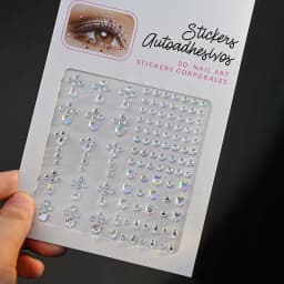 Stickers On The Face Rhinestone DIY Eyes Face Self Adhesive Temporary Tattoo For Makeup Party Festival Face Jewels Diamonds Gems