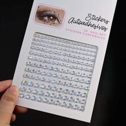 Stickers On The Face Rhinestone DIY Eyes Face Self Adhesive Temporary Tattoo For Makeup Party Festival Face Jewels Diamonds Gems