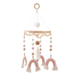 Let's Make Baby Rattle Toy 0-12 Months Wooden Mobile Newborn Music Box Bed Bell Hanging Toys Holder Bracket Infant Crib Toy Gift