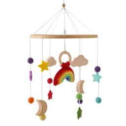 Let's Make Baby Rattle Toy 0-12 Months Wooden Mobile Newborn Music Box Bed Bell Hanging Toys Holder Bracket Infant Crib Toy Gift