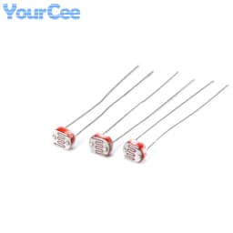 200pcs/10pcs Light Sensitive Resistor 5MM Photoelectric Photoresistor LDR 5528 GL5528 5537 5506 5516 5539 5549 For Arduino