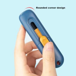 Deli Utility Knife Multipurpose Pocket Knife нож Paper Box Cutter Letter Opener Anti-sticking Retractable Blade for Home Office