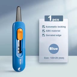 Deli Utility Knife Multipurpose Pocket Knife нож Paper Box Cutter Letter Opener Anti-sticking Retractable Blade for Home Office
