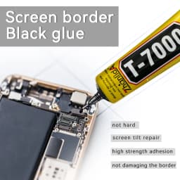 T7000 Black Contact Cellphone Tablet Repair Adhesive Zhanlida Strong T-7000 Glue 15ML 50ML 110ML with Fine Needle Outlet