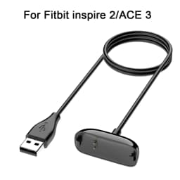 100cm USB Charger For Fitbit Inspire/Inspire 2/Inspire 3 Charging Cable Cord Clip Dock For Fitbit Inspire HR/ACE 2/ACE 3 Charger