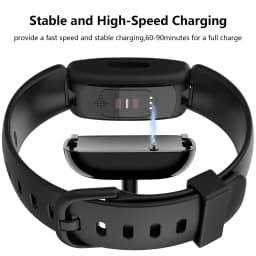 100cm USB Charger For Fitbit Inspire/Inspire 2/Inspire 3 Charging Cable Cord Clip Dock For Fitbit Inspire HR/ACE 2/ACE 3 Charger