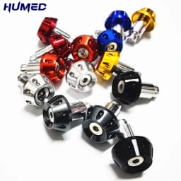 Universal 7/8' 22mm Motorcycle Handlebar Grips Bar End Plug CNC Aluminum Alloy Handle Bars Grip Cap Plug Slider