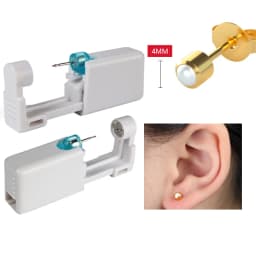 Ear Piercing Gun Disposable Disinfect Safety Earring Piercer Kit Studs Nose Ring Piercing Machine Body Jewelry Tool 17 Colors
