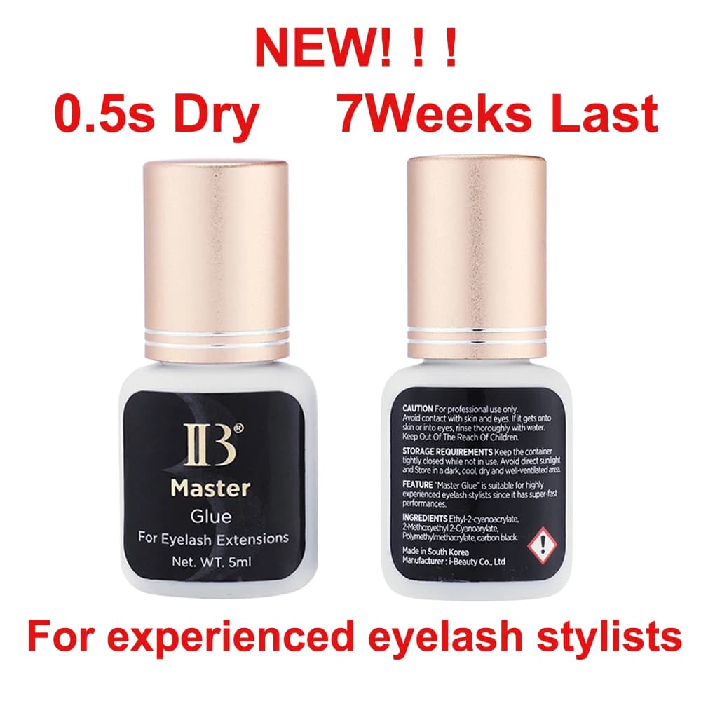 I Beauty Glue New IB Lash Glue Eyelash Extension Master Glue 0.5S Dry Long Last Korea Original Adhesive