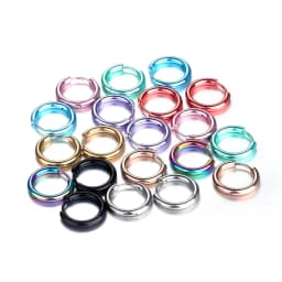 8/10/12/14/16/18/20mm Huggies Hoop Earring Helix Piercing Cartilage Hoops Tragus Earring Lobe Jewelry Pink Unisex Rook Earrings