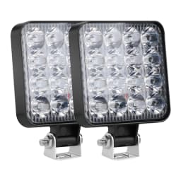 48W 16 Led 12V 24V LED Light Bar Work Light For Car Tractor Boat Truck 4X4 4WD SUV ATV Off Road Car SUV ATV Barra LED Headlights