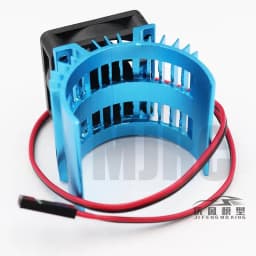 RC Parts Electric Car Brushless Motor Heatsink Cover Cooling Fan For 1:10 HSP Remote Control Cars 540 550 3650 Motor Heat Sink