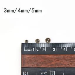 30pcs 3/4/5/6/7/8mm Mini Metal Buttons for DIY Doll Clothes Round Buckles 2 Holes Handmade Scrapbooking Sewing
