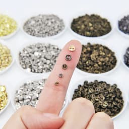 30pcs 3/4/5/6/7/8mm Mini Metal Buttons for DIY Doll Clothes Round Buckles 2 Holes Handmade Scrapbooking Sewing