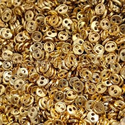 30pcs 3/4/5/6/7/8mm Mini Metal Buttons for DIY Doll Clothes Round Buckles 2 Holes Handmade Scrapbooking Sewing