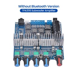 AIYIMA Audio Upgraded TPA3116 Subwoofer Amplifier Board 2.1 Channel HiFi USB DAC Bluetooth 5.0 Power Amplifiers 2x50W+100W