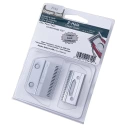 #2162,Professional Stagger-Tooth 2-Hole replacement Clipper Blade set Compatible With For Cordless Magic Clip 8148
