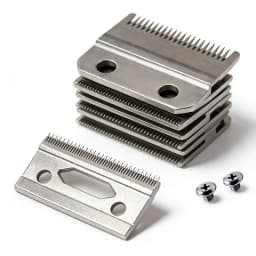#2162,Professional Stagger-Tooth 2-Hole replacement Clipper Blade set Compatible With For Cordless Magic Clip 8148