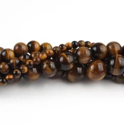 Natural Stone Yellow Tiger Eye Beads Round Loose Spacer Bead For Jewelry Making Diy Bracelet Accessories 15"Inches 4/6/8/10/12mm