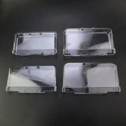 JCD In Bulk Plastic Clear Crystal Protective Hard Shell Skin Case Cover For 3DS New 3DS XL LL NDSL NDSI XL LL Console
