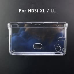 JCD In Bulk Plastic Clear Crystal Protective Hard Shell Skin Case Cover For 3DS New 3DS XL LL NDSL NDSI XL LL Console