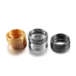 100 Loops/lot 0.6mm Memory Steel Wire For DIY Beading Bracelets Earrings Jewelry Making Finding Accessories Supplies