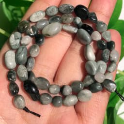 6-8mm Irregular Natural Green Peridot Stone Beads for Accessories Jewellery Making Bracelet Necklace 15 Inch