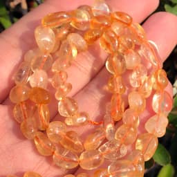 6-8mm Irregular Natural Green Peridot Stone Beads for Accessories Jewellery Making Bracelet Necklace 15 Inch